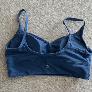 lululemon athletica Deep Blue Sports Bra